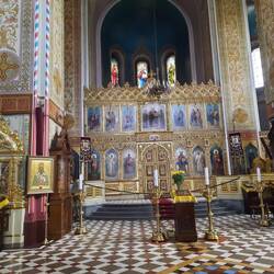 In der russischen Kathedrale
