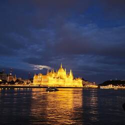 The Parliament building of Hungary