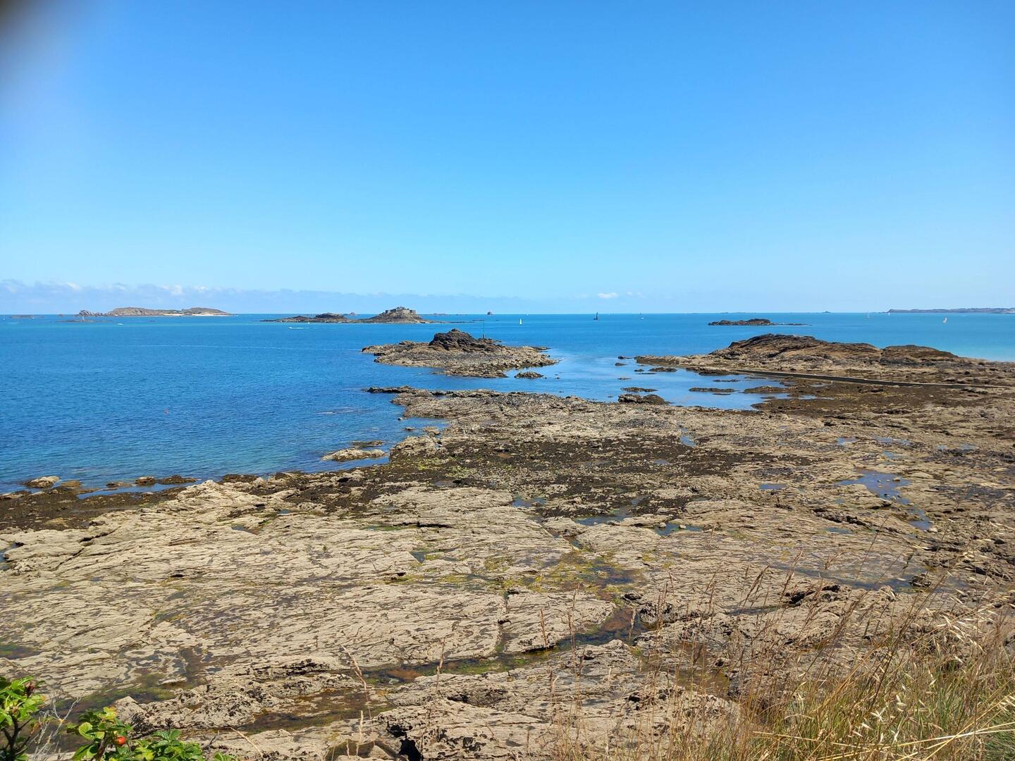 Arrivée sur la côte.