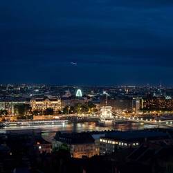 Blick auf die Kettenbrücke Széchenyi Lánchíd