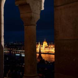 Blick auf das Parlament