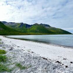 Sandstrand auf Senja