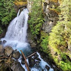 Lady Falls closer view