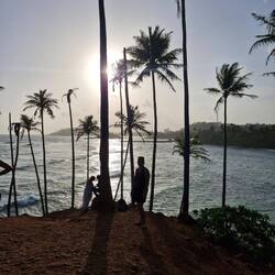 Coconut hill..famous for selfies in Mirissa, lol, we don't have that sort of patience 😂