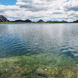 Speichersee im Skigebiet!