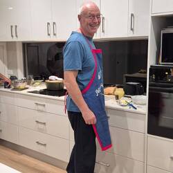 Die Männer am kochen