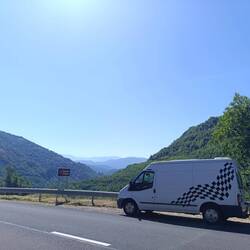 Wir befahren den Geoparc Origens