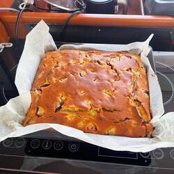 Leckerer Zwetschgenkuchen