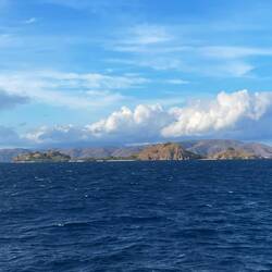 Seas are a bit rougher