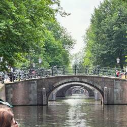 Seemingly endless canal bridges (over 1700 in total)