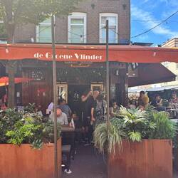 Our lunch spot the 'green butterfly'