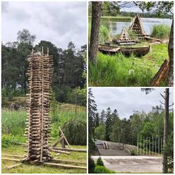 Vorbereitungen für Midsommar