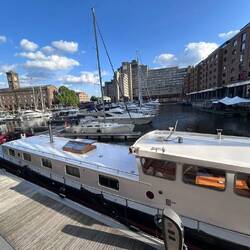 Dinner on the water right near The Tower