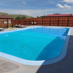 Der neue Pool.