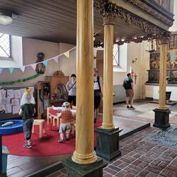 Spielecke in der Kirche