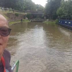 Silver Propeller selfie