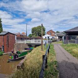 Backing out of the first Dee Branch lock