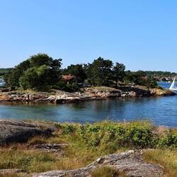 Eine kleine Privatinsel.