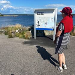 Am Kungsbacka Fjord. Früher Delphin Fänger, heute der schönste Ort Westschwedens.