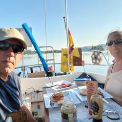 Grillen im Cockpit