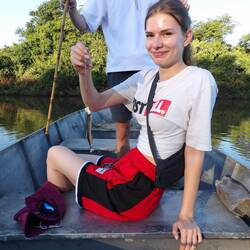 Piranha caught by K.