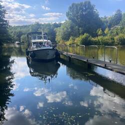 Liverdun - Liegeplatz im Seitenarm der Mosel