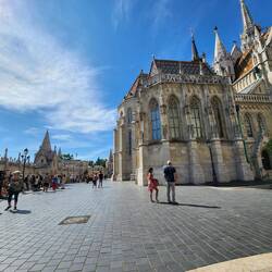 St. Mathias church on Castle Hill