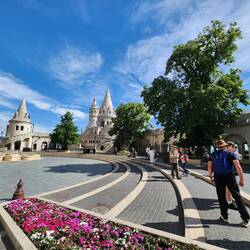 3 of the 7 towers which represent the 7 Magyar tribes of Hungary