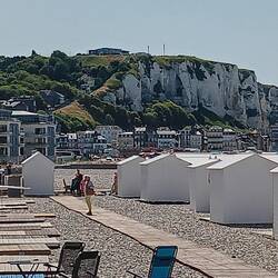 Kreidefelsen in Le Treport