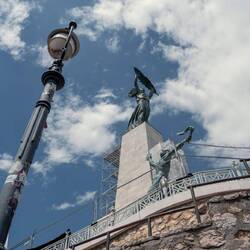 Wegen Bauarbeiten geschlossene Citadelle