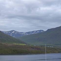 Anfahrt auf Seyðisfjörður