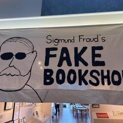 Fake Bookshop was an art installation at Central Embassy.