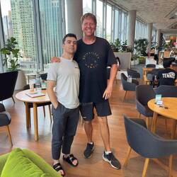 Jeff and Jordan.