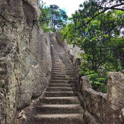 On a eu notre lot de milliers de marches même en prenant le téléphérique