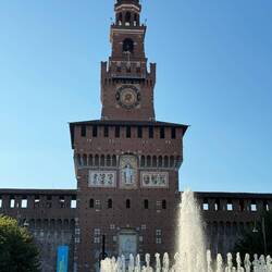 Sforza Castle, my favorite castle.