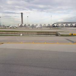 Taxiing at Suvarnabhumi Airport