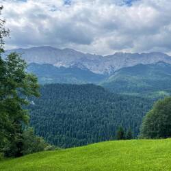 Blick von der Bergstation Eckbauerbahn