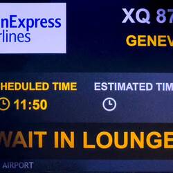 Looks like we are set for an on time departure.