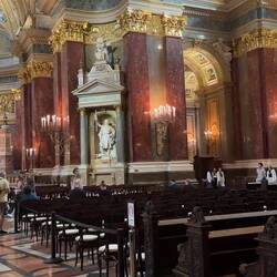 Inside the Basilica