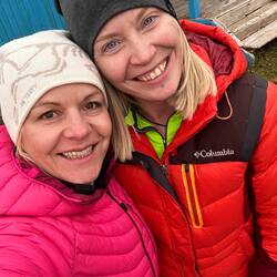 Tschüss Svetlana (Base Camp Managerin)