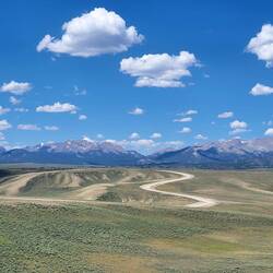 Am dritten Tag sind die Berge schon deutlich näher gekommen, die Bäume leider nicht nahe genug