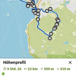 Meine Tour auf Komoot