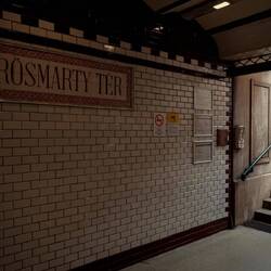 Endhaltestelle der U-Bahn Linie 1