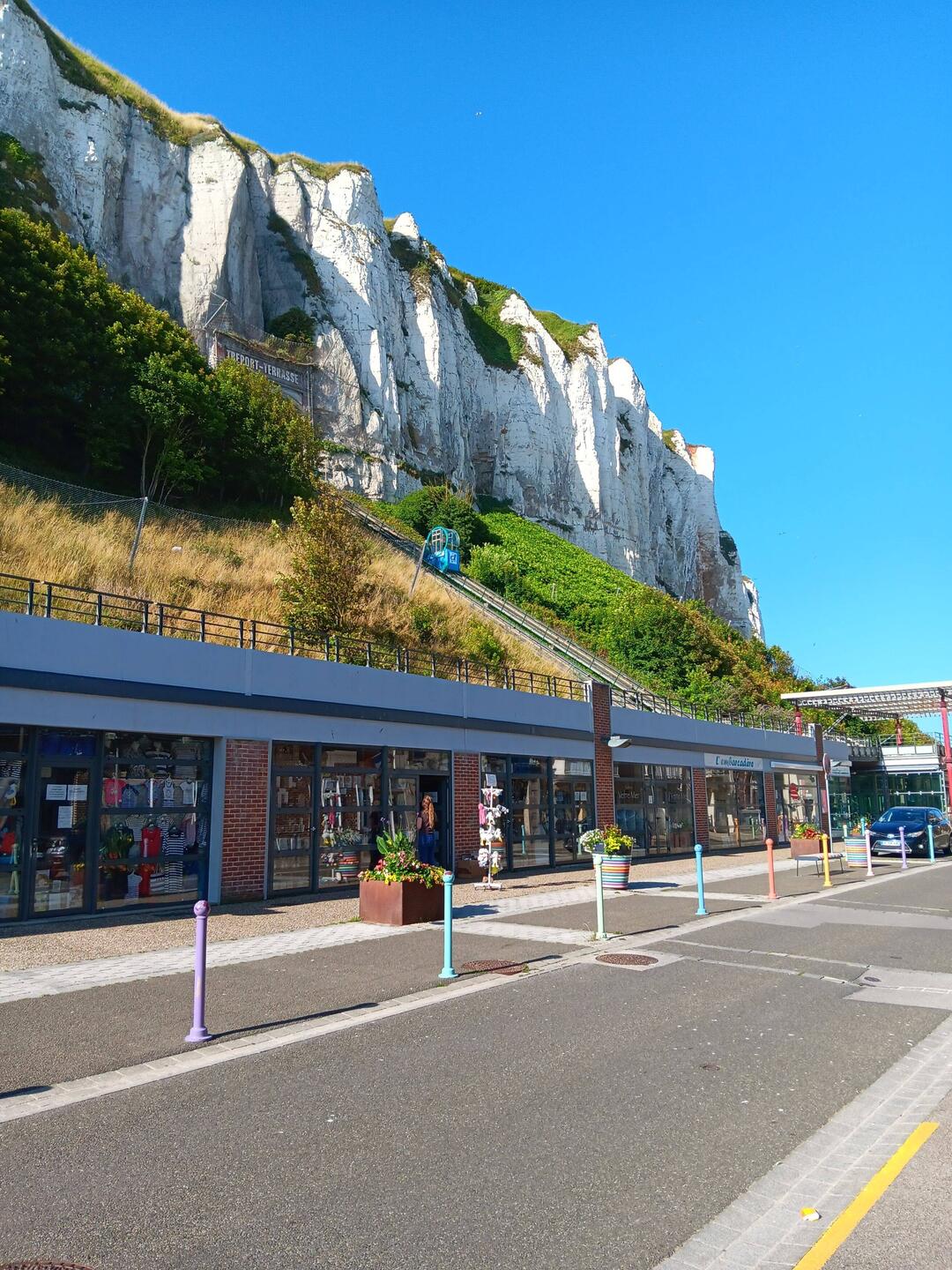 der Fahrstuhl in Le Treport