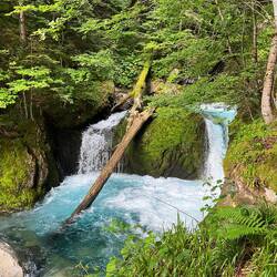 Guardader dera aigua (Guardians of the Water) waterfall
