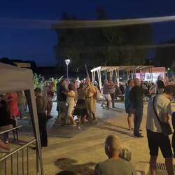 Französischer Tanzabend im Hafen von Toul