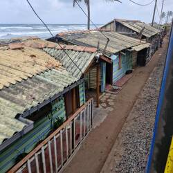 So close, very poor outskirts of Colombo came across smells that made my nose hairs curl