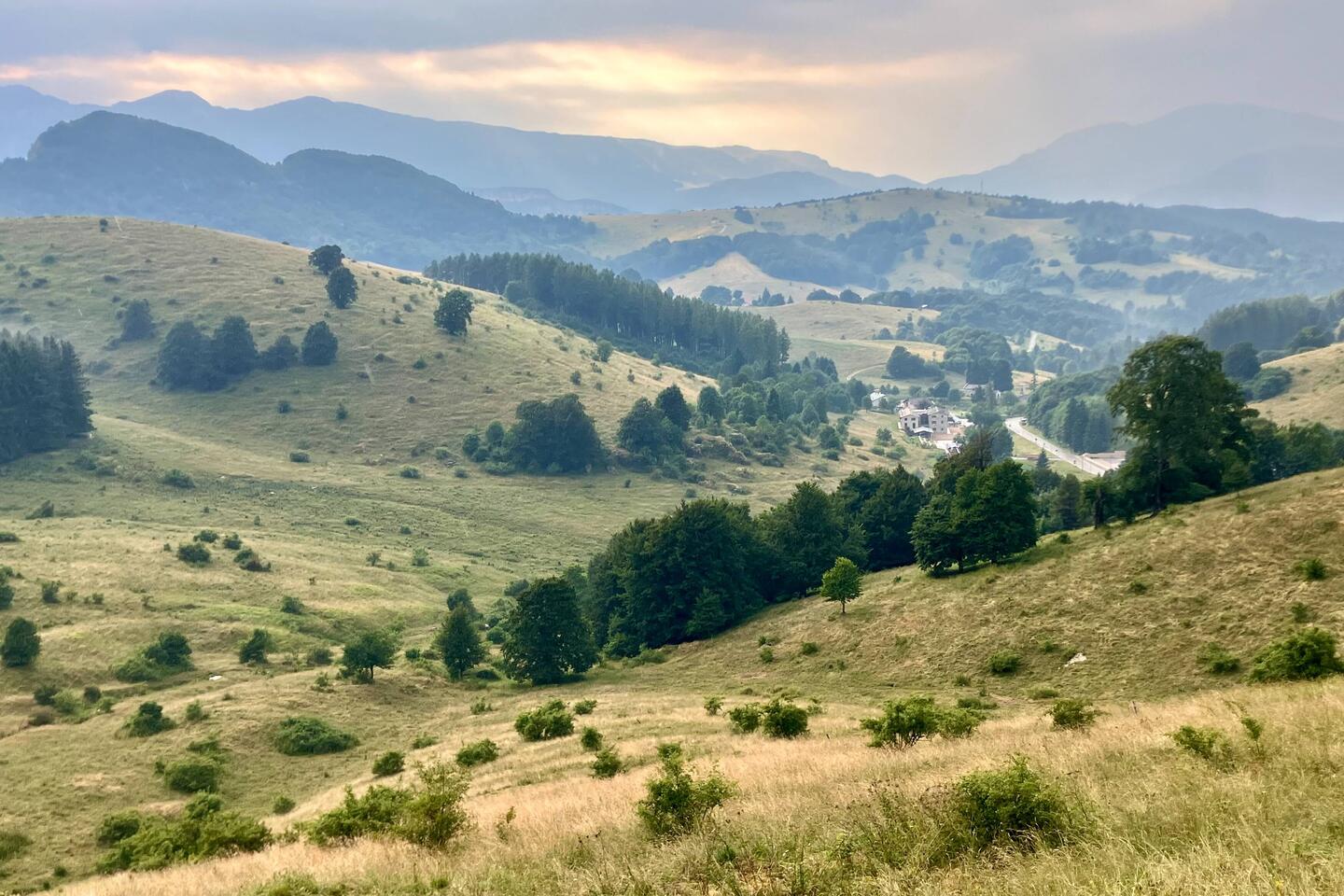 Passo Fittanze nach dem Gewitter