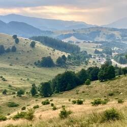 Passo Fittanze nach dem Gewitter