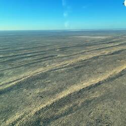 Desert before rain or flood.